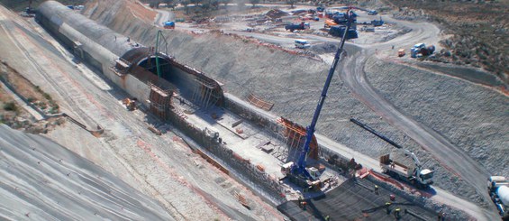 Metodo costruttivo per galleria a cielo aperto