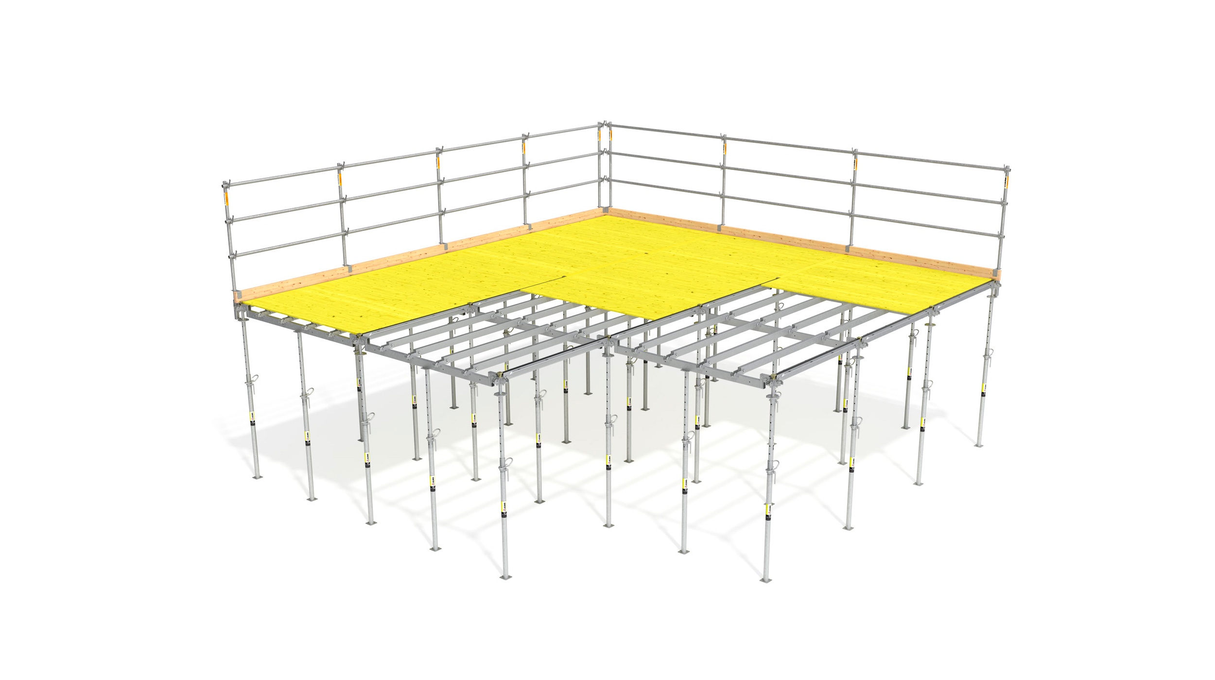 Cassaforma veloce e sicura che garantisce elevate prestazioni in cantiere. Una nuova era nelle casseforme per solai, un sistema di casseforme che riunisce tutti i vantaggi dei sistemi modulari e flessibili.