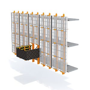 Schermo di protezione perimetrale HWS Schermo di protezione perimetrale HWS