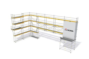 Ponteggio di facciata BRIO