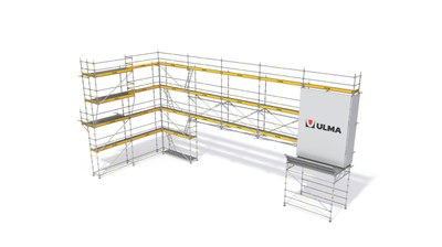 Ponteggio di facciata BRIO