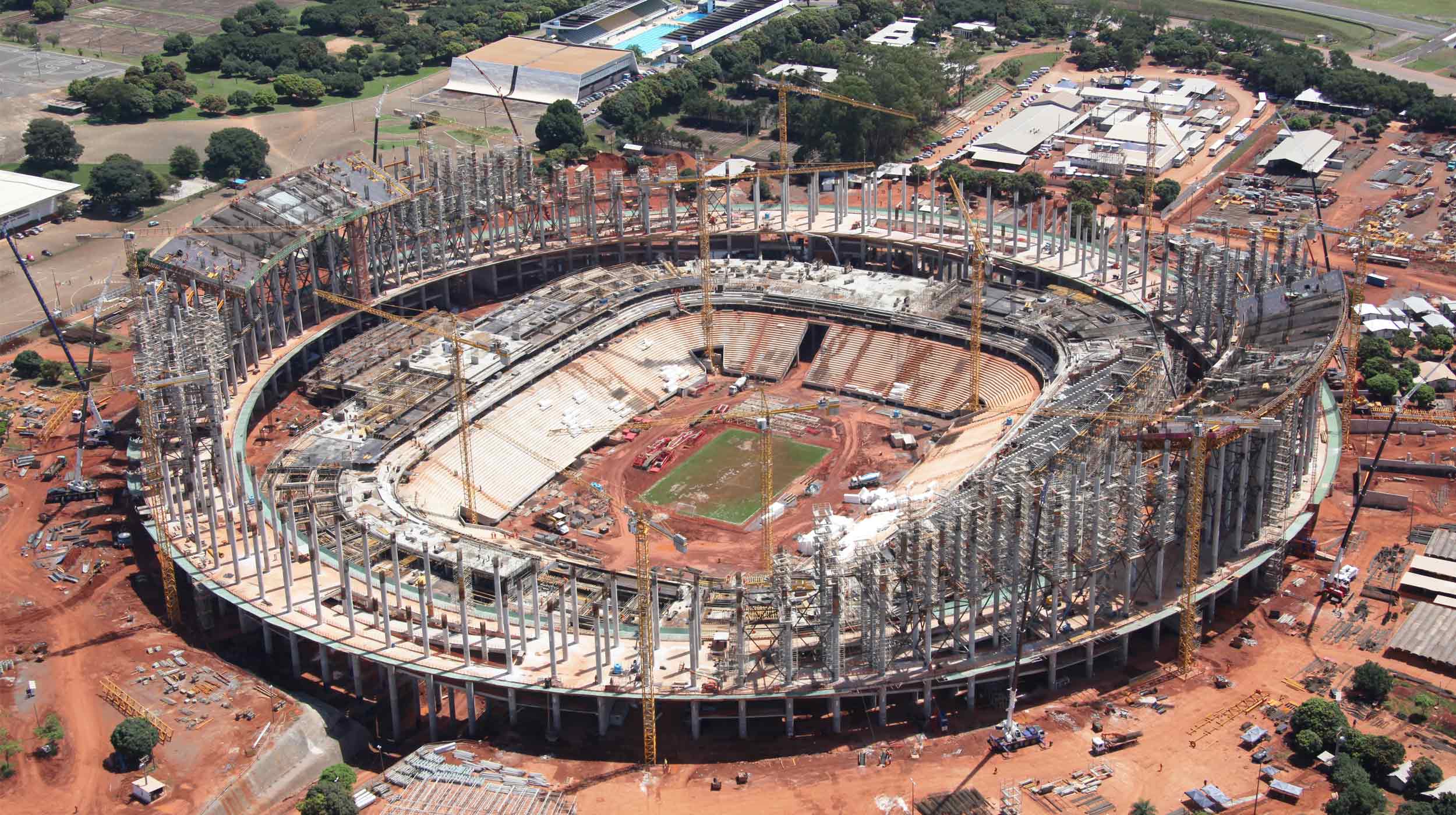Meglio conosciuto con il nome di Mane Garrincha, è uno degli stadi che ha ospitato i Mondiali di Calcio del 2014.