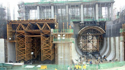 Centrale Idroelettrica Jirau, Porto Velho, Rondônia, Brasile