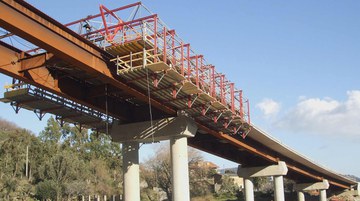 Viadotto Plati, Calabria, Italia