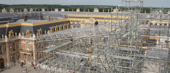 Restauro del Palazzo di Versailles, Francia