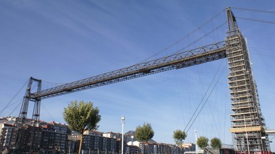 Restauro del Ponte Vizcaya, Bilbao, Spagna