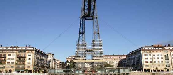 Restauro del Ponte Vizcaya, Bilbao, Spagna