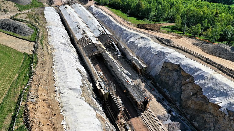 La galleria stradale TS-32: una galleria costruita a cielo aperto in Polonia