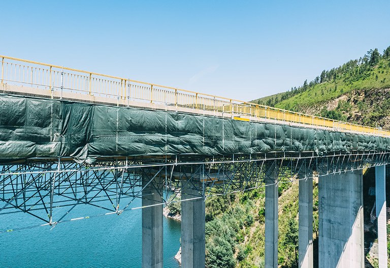 Ingegneria collaborativa al servizio della riparazione del ponte sul fiume Zêzere