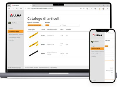 myULMA: i tuoi progetti di costruzione a portata di click