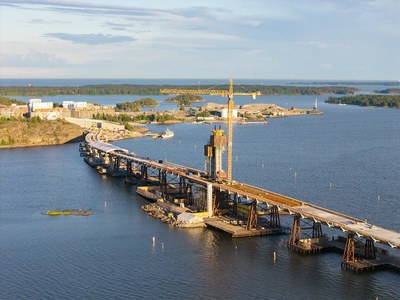 Il ponte più lungo e più alto della Finlandia