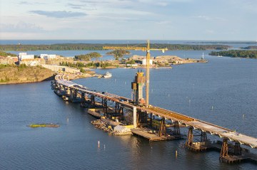 Il ponte più lungo e più alto della Finlandia