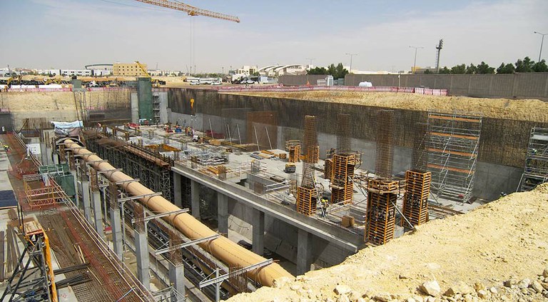 Ponteggi e casseforme ULMA per la Metro di Riyadh