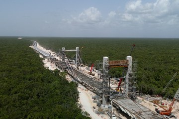 Soluzioni ingegneristiche nel primo ponte strallato ferroviario del Messico