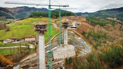 Riutilizzo del materiale al massimo e riduzione dei tempi di esecuzione nel viadotto Zumelegi